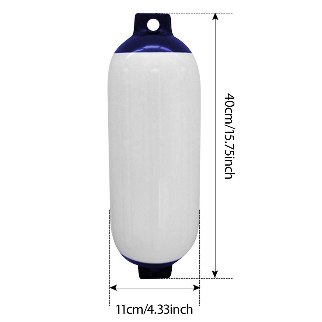 4x Boat Fenders, Marine Dock Protector, Marine Dock Bumpers, Inflatable, Protection for Camping, Fishing Boats