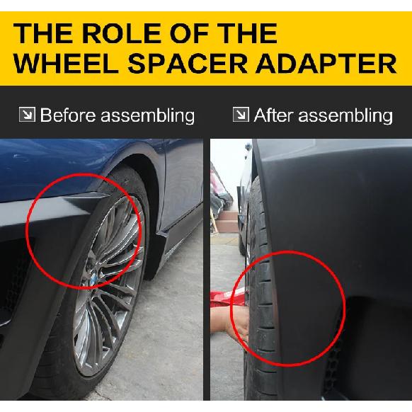 2Pieces 15/20/25/30mm 5x108 CB=60.1mm Aluminum Wheel Spacer Adapter 5 Lug Suitable for Universal Series M12x1.5