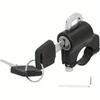Motorcycle Helmet Lock, Universal Motorbike Anti Theft Helmet Lock Aluminum Alloy Security Padlock with for Bicycle Vehicles