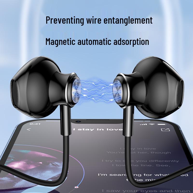 Top-Selling Neck-Hanging Wireless Headphones with HD Sound, Power Display, and Long Battery Life