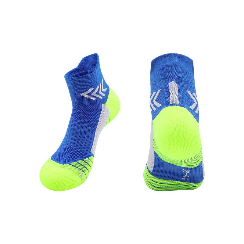 Professional Running Socks Coolmax Badminton Socks Quick-Drying Breathable Non-Slip Hiking Socks Short Cycling Socks