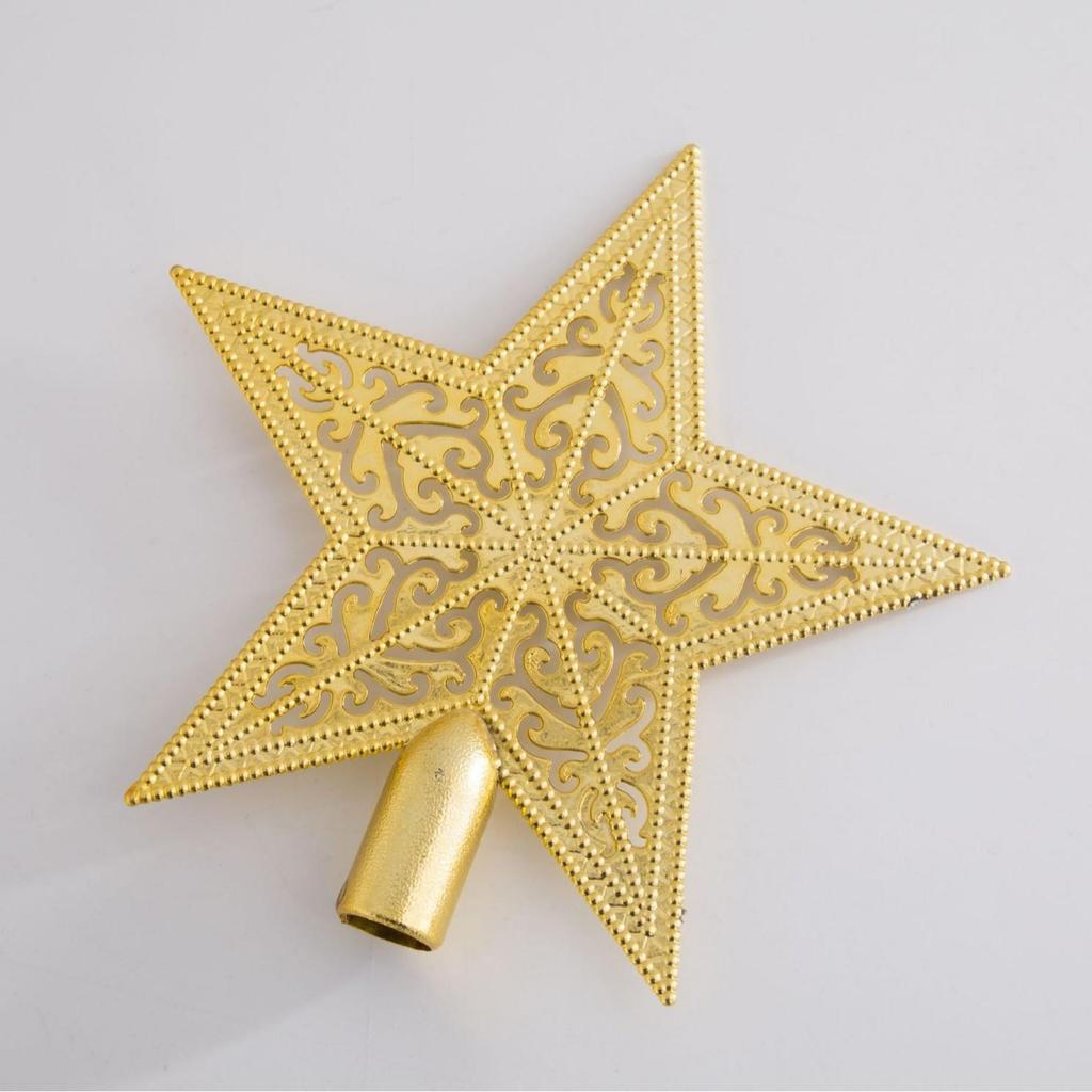 Christmas Five-Pointed Tree Topper Star Decoration