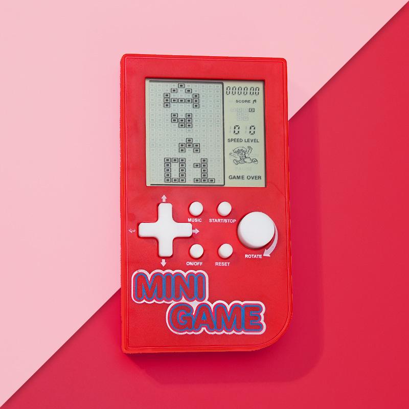 Nostalgische Klassische Handheld-Tetris-Spielkonsole für Kinder - Retro Elektronisches Spielzeug