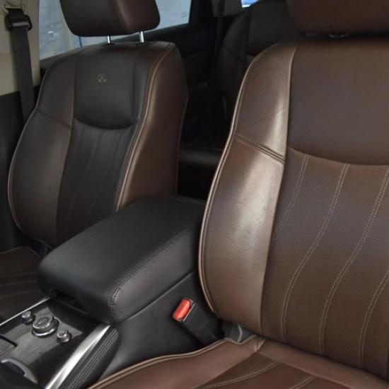 1x Black Console Armrest Lid Cover For Infiniti Pathfinder QX60/Nissan 2013-