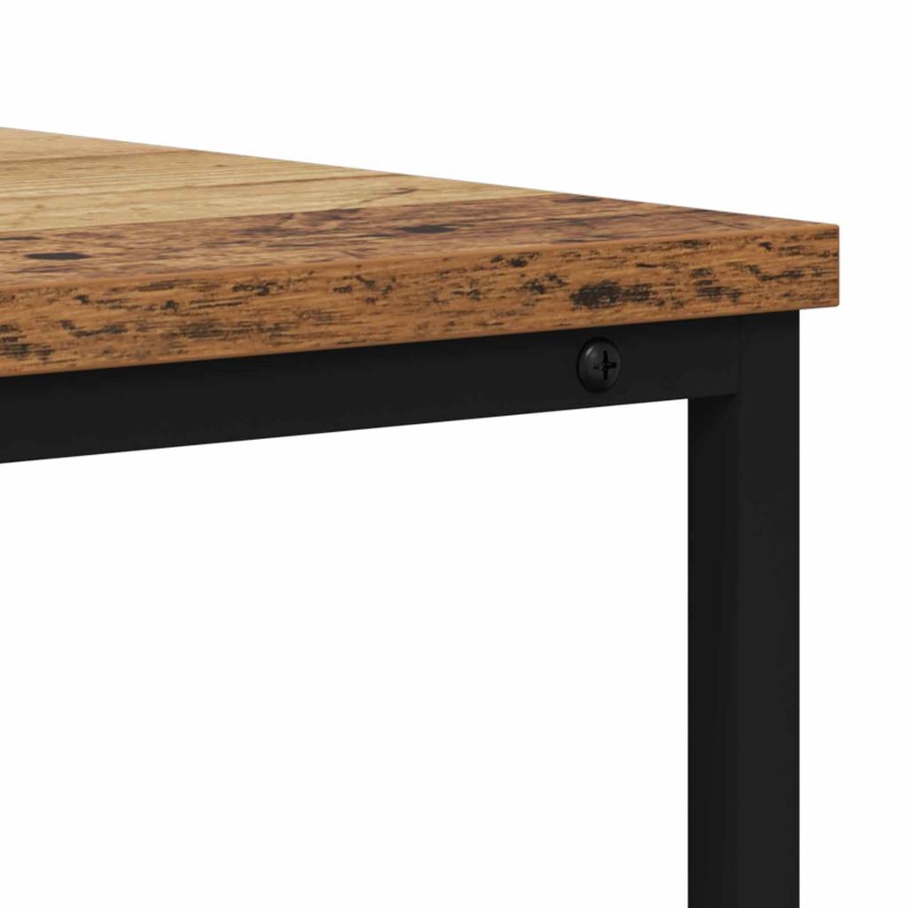 Console Table Reclaimed Wood Look 100 x 40 x 75 cm Engineered Wood