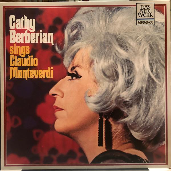 LP Record CATHY BERBERIAN SINGS CLAUDIO MONTE Cathy Berberian Sings Claudio Monte 641956 Telefunken 1983 Germany Classical Used