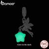 BAMOER Glow In The Dark 925 Sterling Silver Magical Fairy Charm Fit Original Bracelet DIY 925 Bamoer Luminous Beads