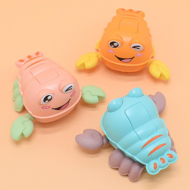 New Clockwork Toy Children Pressing Fun Crayfish Puzzle Kindergarten Shangjin Small Animal Gift Wind Up Toys