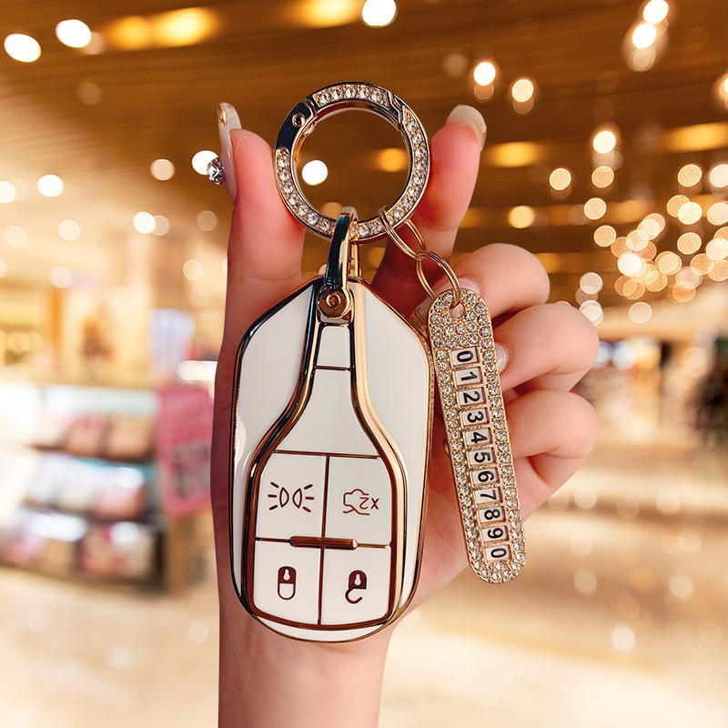 Applicable To the New Maserati Key Cover President Levante All-inclusive Protective Case Geberit Buckle Bag