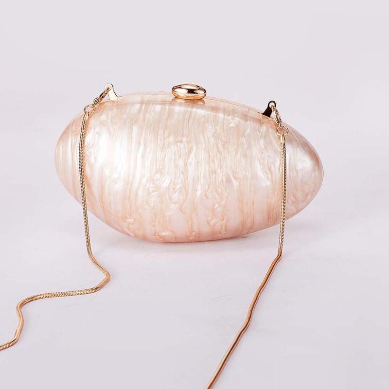 Fashion Acrylic Shell Clutch Evening Bag Shoulder Crossbody Bags With Medium Size Backpack Women Luxury Brand 2025 Shopping Cute