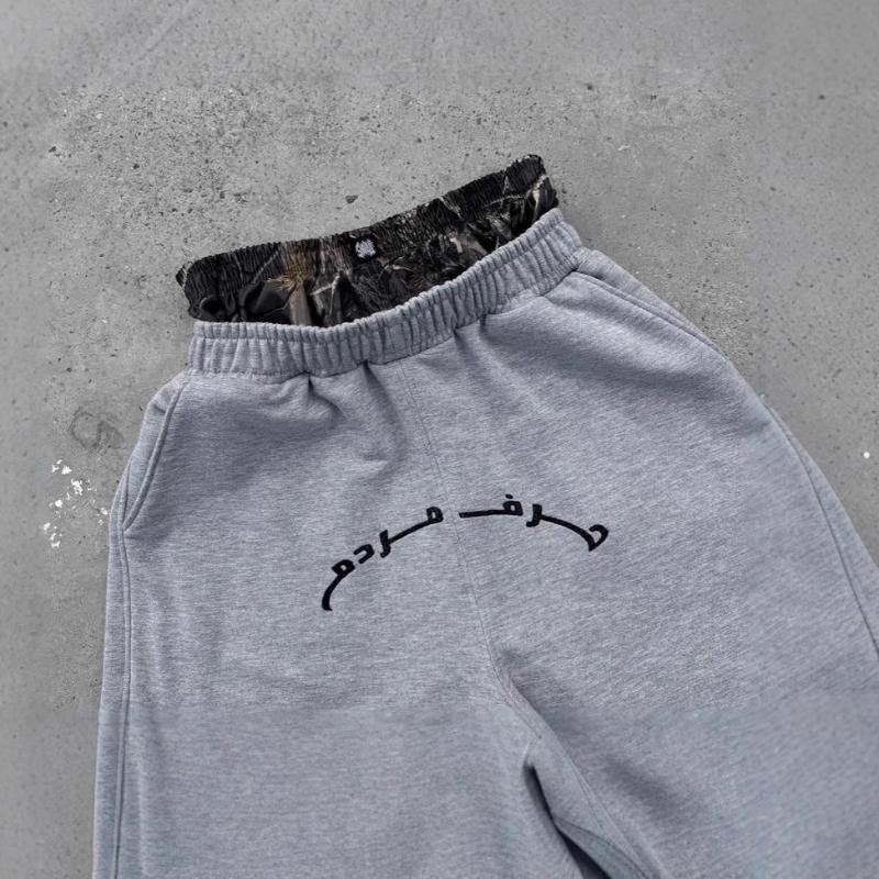 Europäische und amerikanische Retro High Street Loose Fake Zweiteiler Doppelbund Herren- und Damen-Shorts