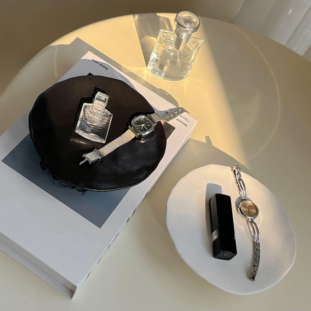Creative Jewelry Storage Tray Ceramic Storage Plate Desktop Ornament Jewelry Display Rack  Dessert