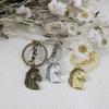 Elegant Horse Head Keychain Pendant Jewelry
