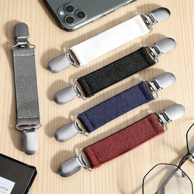 Adjustable Waist Cinch Clips Waist Tightener Elastic Belt Clip For Sewing Jeans Pants Dresses