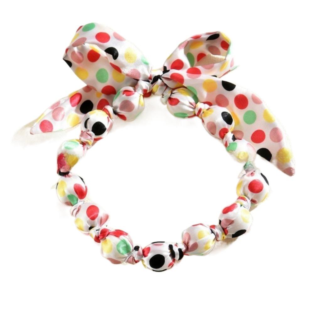 

Bowknot Boho Style Neckerchief Bohemia Style Retro Leopard Print Choker Women Accessories Style 6