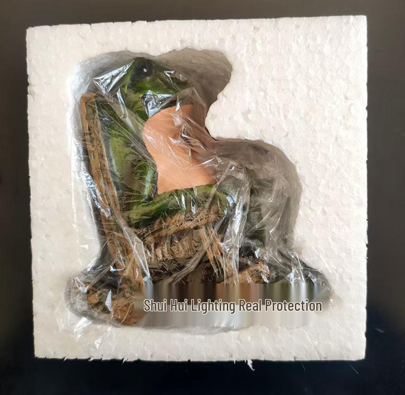 Solar-Powered Decorative Frog Lamp for Garden, Balcony & Courtyard