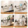 Mengting Space Aluminum Wall-Mounted Towel Rack