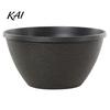Outdoor Garden Planter Resin Flower Planters, Vintage Plant Pot with Drainage Hole & Saucer, Lightweight Saucer Tray for Indoor Outdoor, Retro