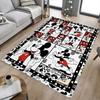 Mickey Mouse Quilt Carpet For Playroom Bedroom Living Room Sofa Home Decorkids Game Area Rug Nonslip Floor Mat