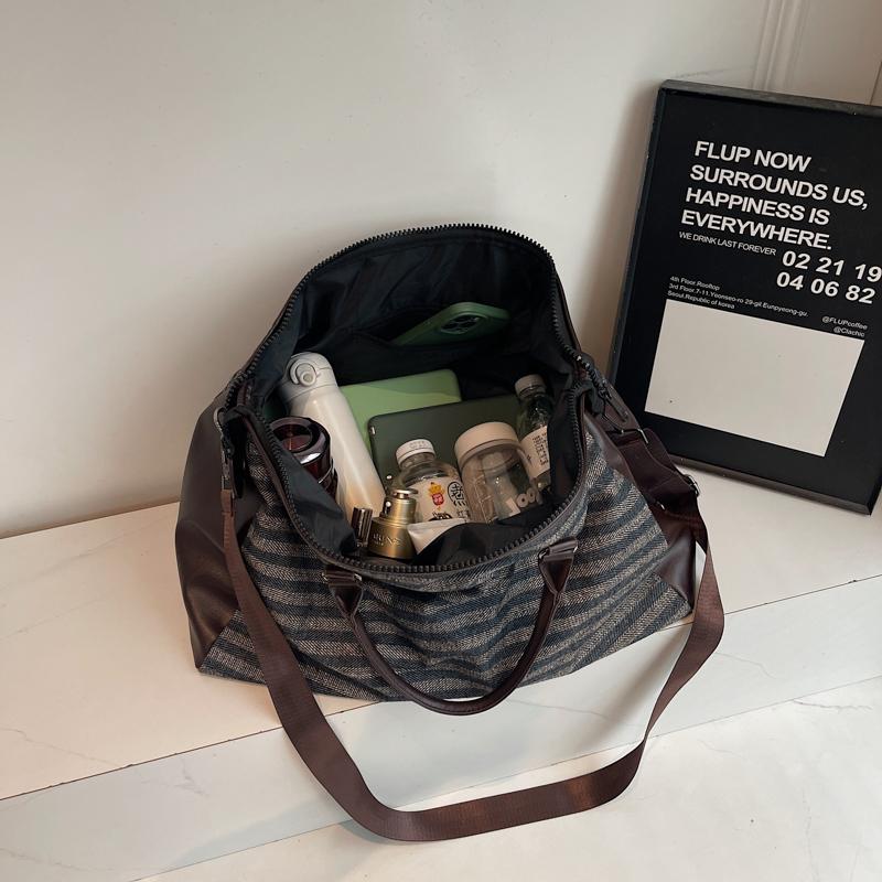 Women's Travel Bag Large Capacity Lightweight Duffel Bag Oxford Cloth Handbag