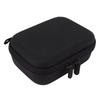 Sports Camera Storage Bag Large Capacity Perfect Fit Mesh Bag Design PU Leather Two Way Zipper with Lanyard Camera