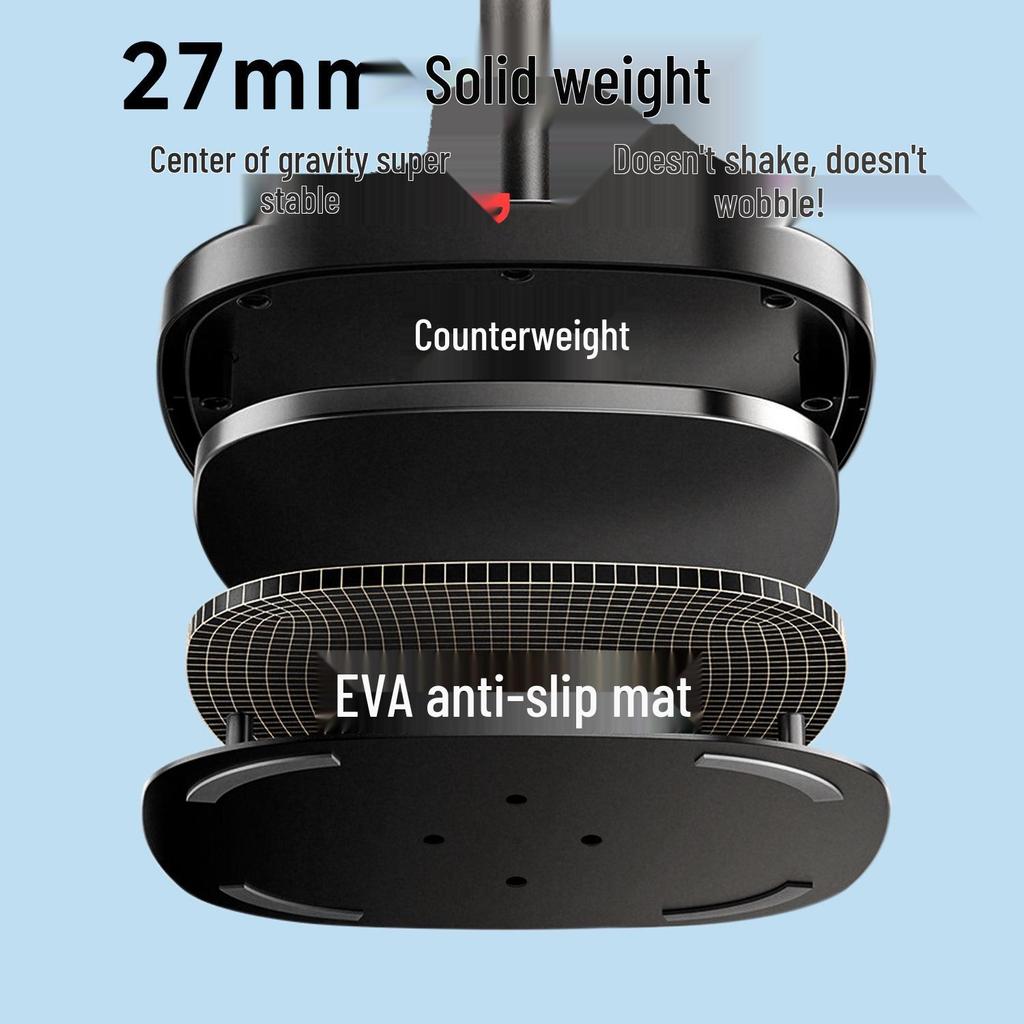 Foldable Multi-Axis Rotating Arm Stand for Mobile Phones and Tablets
