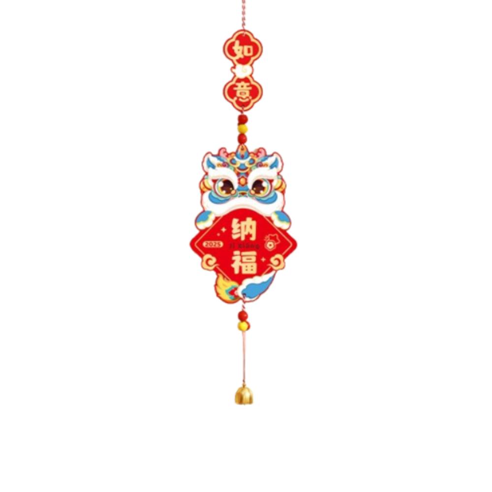 Blessing Chinese Snake Year Pendant Traditional Fu Character Hanging Ornament  Home New Year Decor