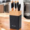 Kitchen Knife Set In A Stand With Sharpener E-6267