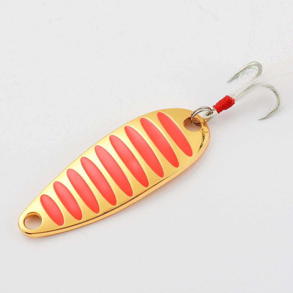 

Хижий Акула Односторонній Цинковий Сплав Риболовний блешня-вертушка - 10г, 15г, 20г 10g