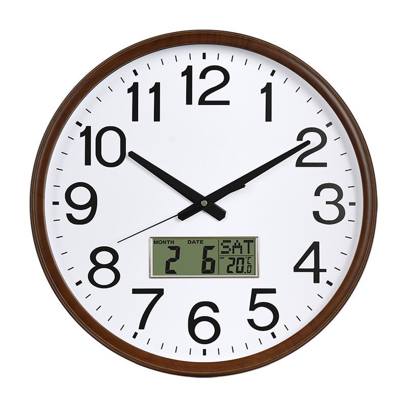 Large Size Silent Creative Clock Simple Wall Clock Living Room Wall Wall Clock Without Punching Holes