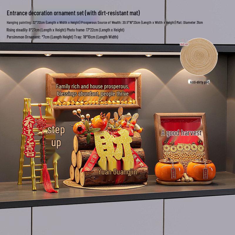 Prosperous New Chinese Style Housewarming Decoration Set
