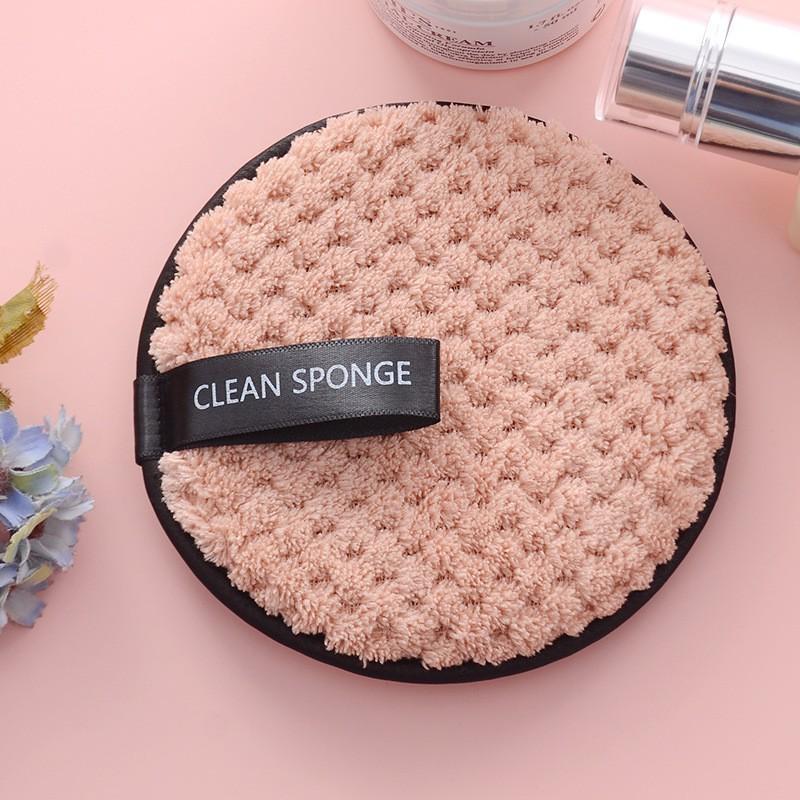 Reusable Beauty Cleansing Puff - Wet & Dry Makeup Remover and Face Wash Puff