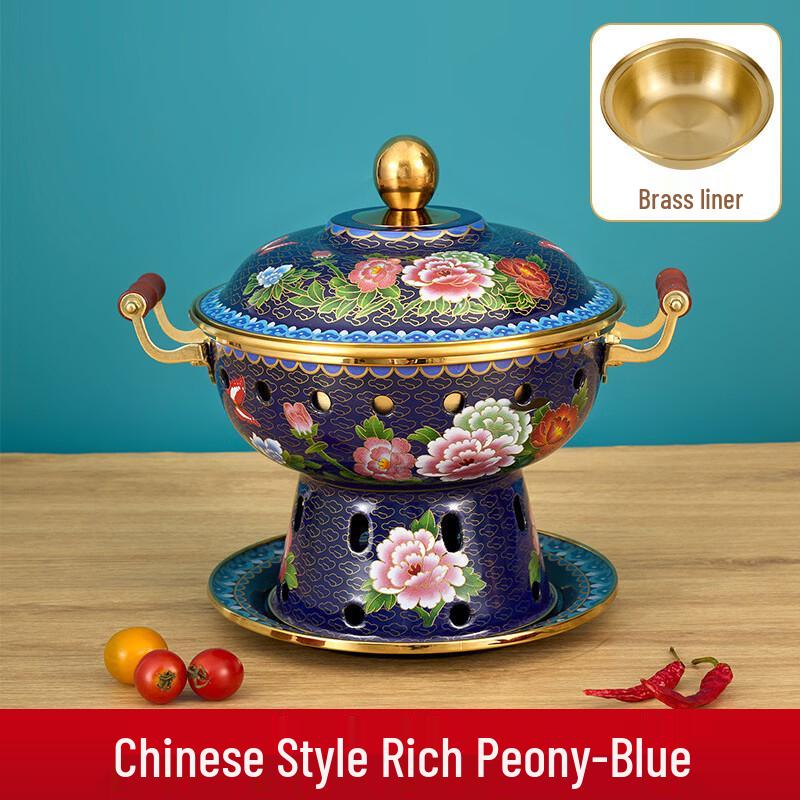 Hanyou Enamel Copper Personal Hotpot