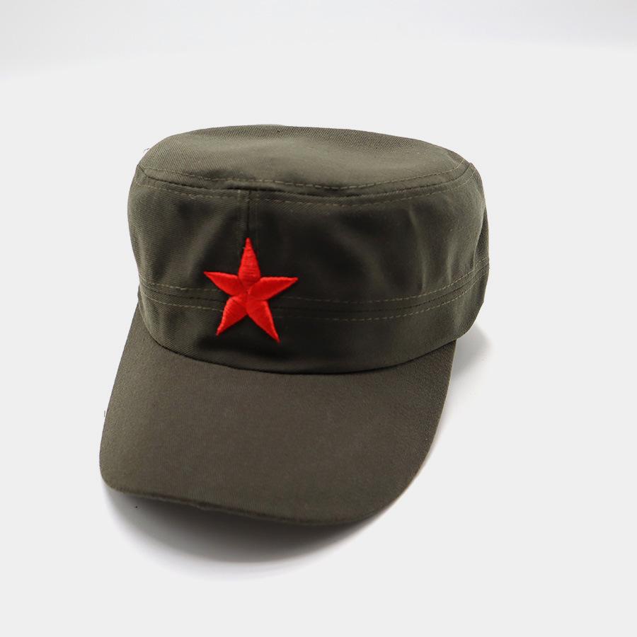 Plochý klobouk pánský tenký pro všechna roční období prodyšný klobouk pro vojenský výcvik maskáčový slunečník a ochrana proti slunci venkovní studentský klobouk proti slunci