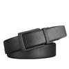 Men'S Leather Belt Two-Layer Cowhide Business Automatic Buckle Belt False Pin Buckle
