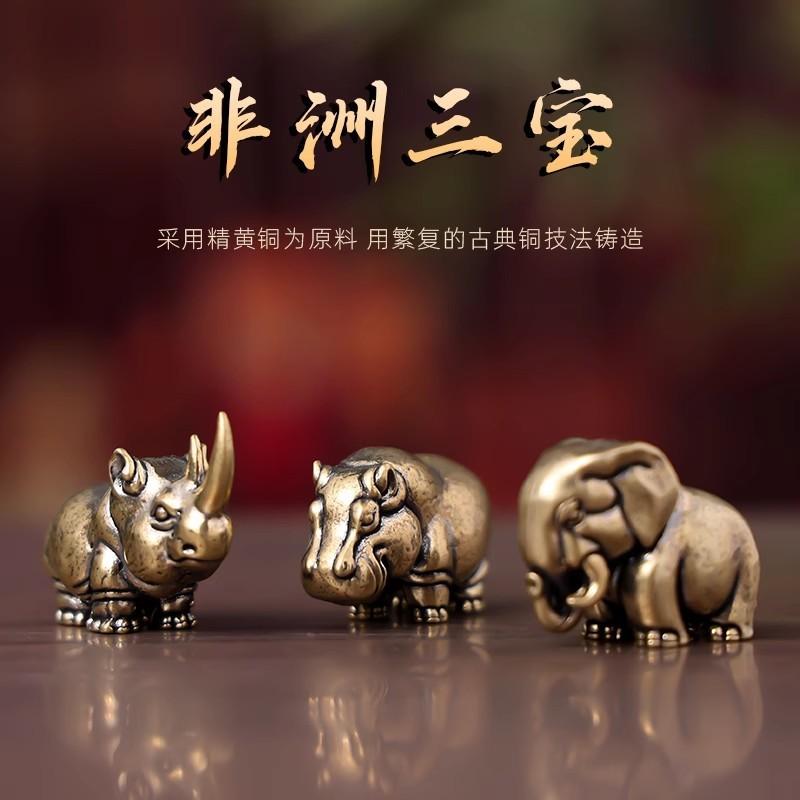 Autocollant d'encens en laiton représentant la mascotte de l'année du bœuf chinois