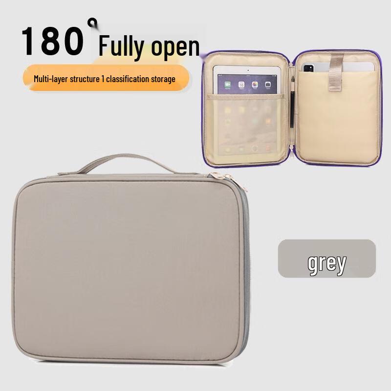 JINGRUIXIANG Morandi Portable Laptop & iPad Sleeve Bag