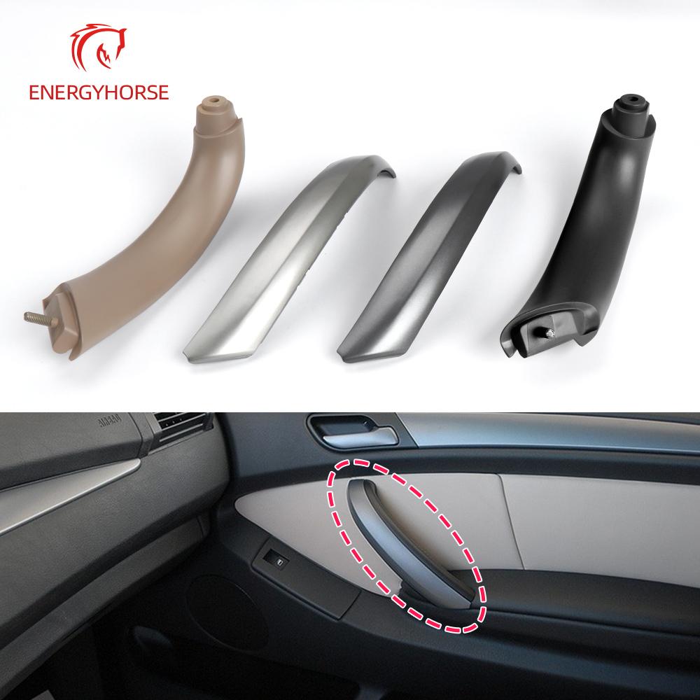 Für BMW E53 X5 Auto Innenraum Dekoration Teile Innen Griff Türverkleidung Zierleiste Abdeckung Vorne Links Rechts Schwarz Silber Braun