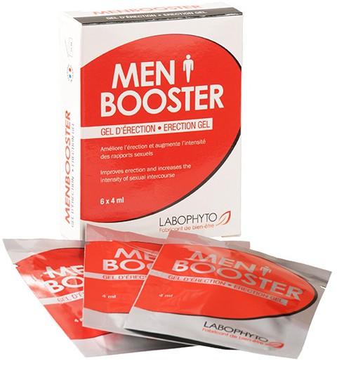 Gel d'érection Men Booster 6 dosettes - LaboPhyto - Stimulants