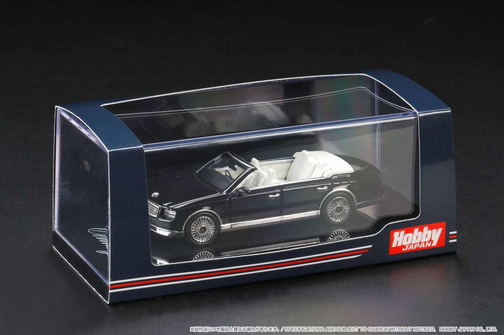 HJ64 Toyota Century Convertible Black Finished Product HJ643019CBK 1/64