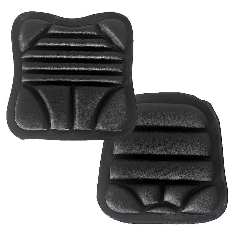 

2pcs 3D Motorcycle Seat Cushion Breathable Motorcycle Front Rear Seat Cushion Anti-Slip Air Cushion Ride Seat Cover Pad CN