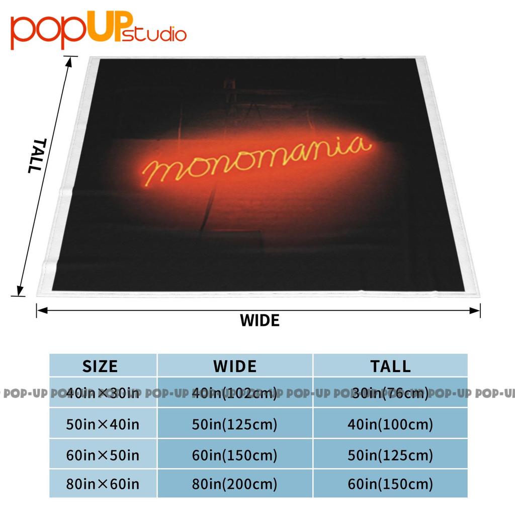 Deerhunter Monomania Vinyl Cd Cover Ultra-Soft Blanket Quilt Winter Sofa Cover Bed Covers