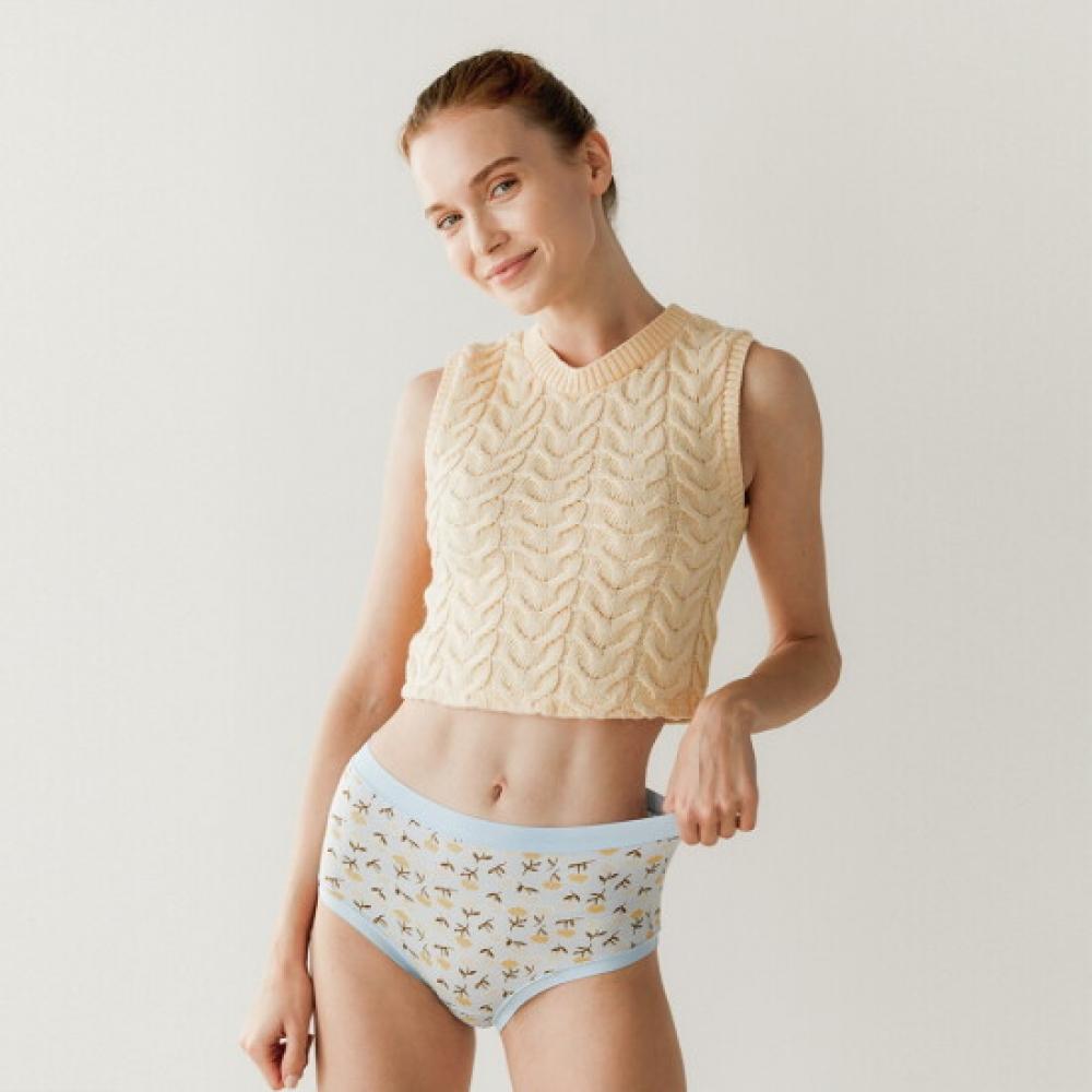 L Affair Women S foreSt waLk Printed Rayon pantieS Set Lwwfw242 Mt 5 packS