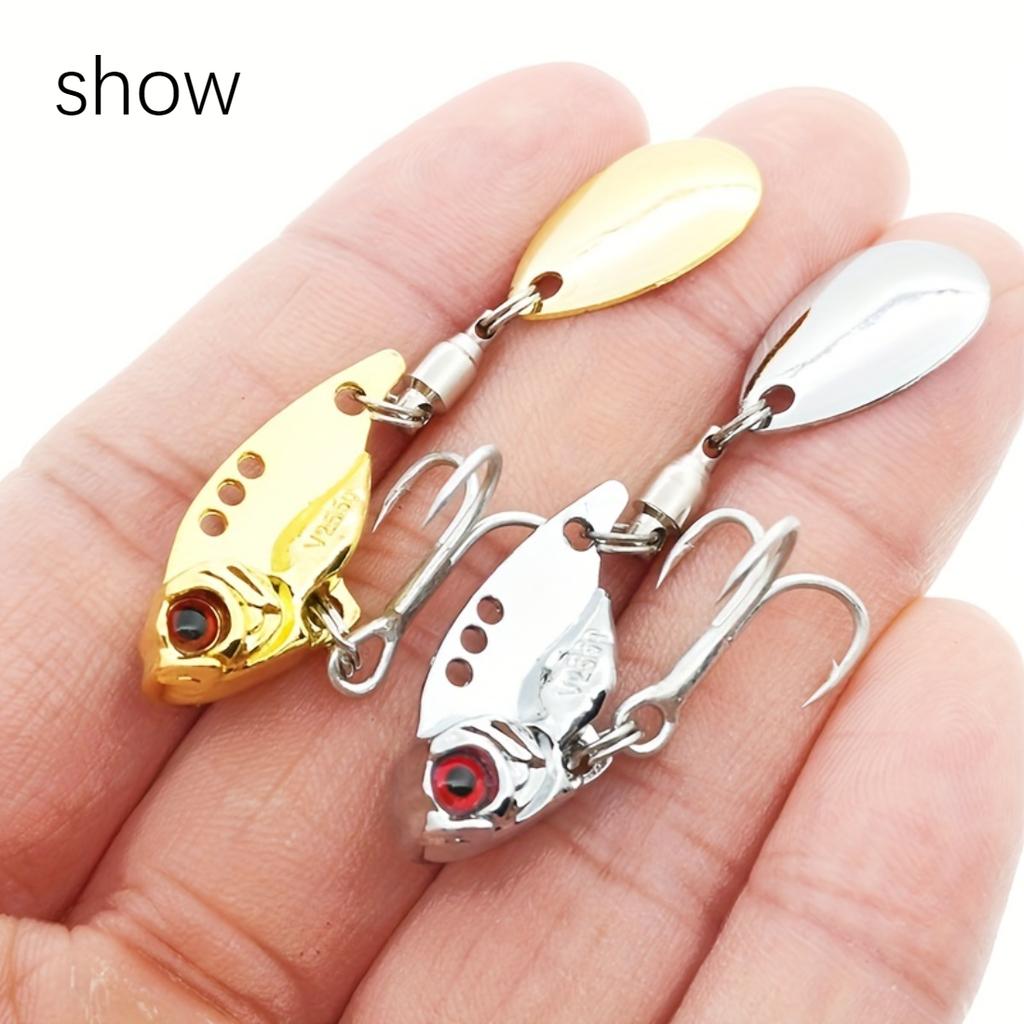New Metal VIB Fishing Lure, Universal Freshwater Bait For Perch, Topmouth Culter And Horse Mouth Fish Angling