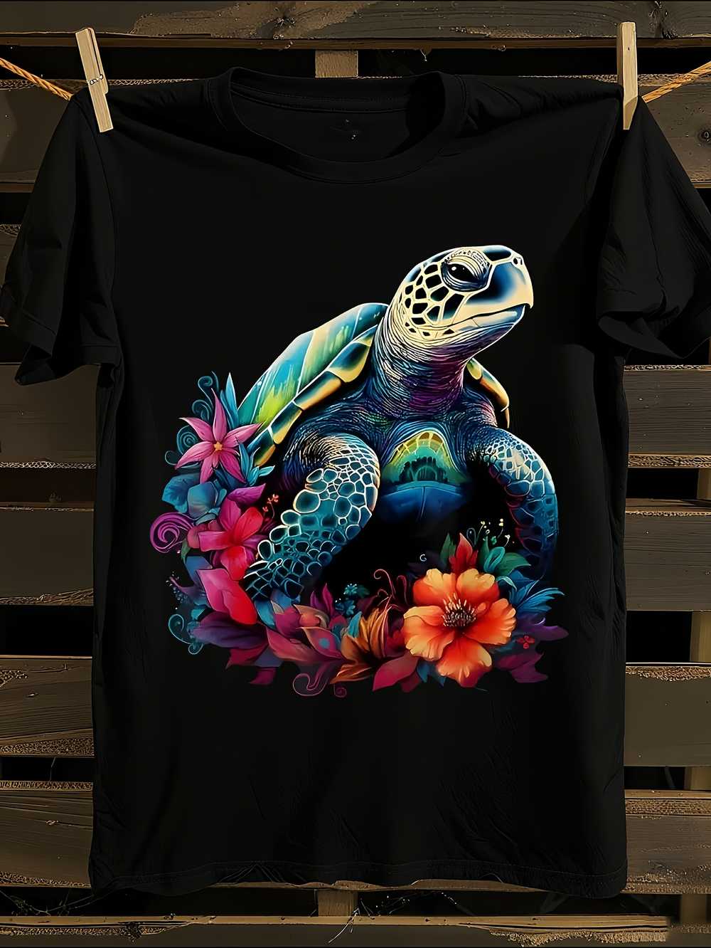 Гавайская футболка с принтом tie-dye морской черепахи Мужская футболка Женские футболки с принтом букв Футболка с коротким рукавом Повседневная уличная футболка Топ XXXL