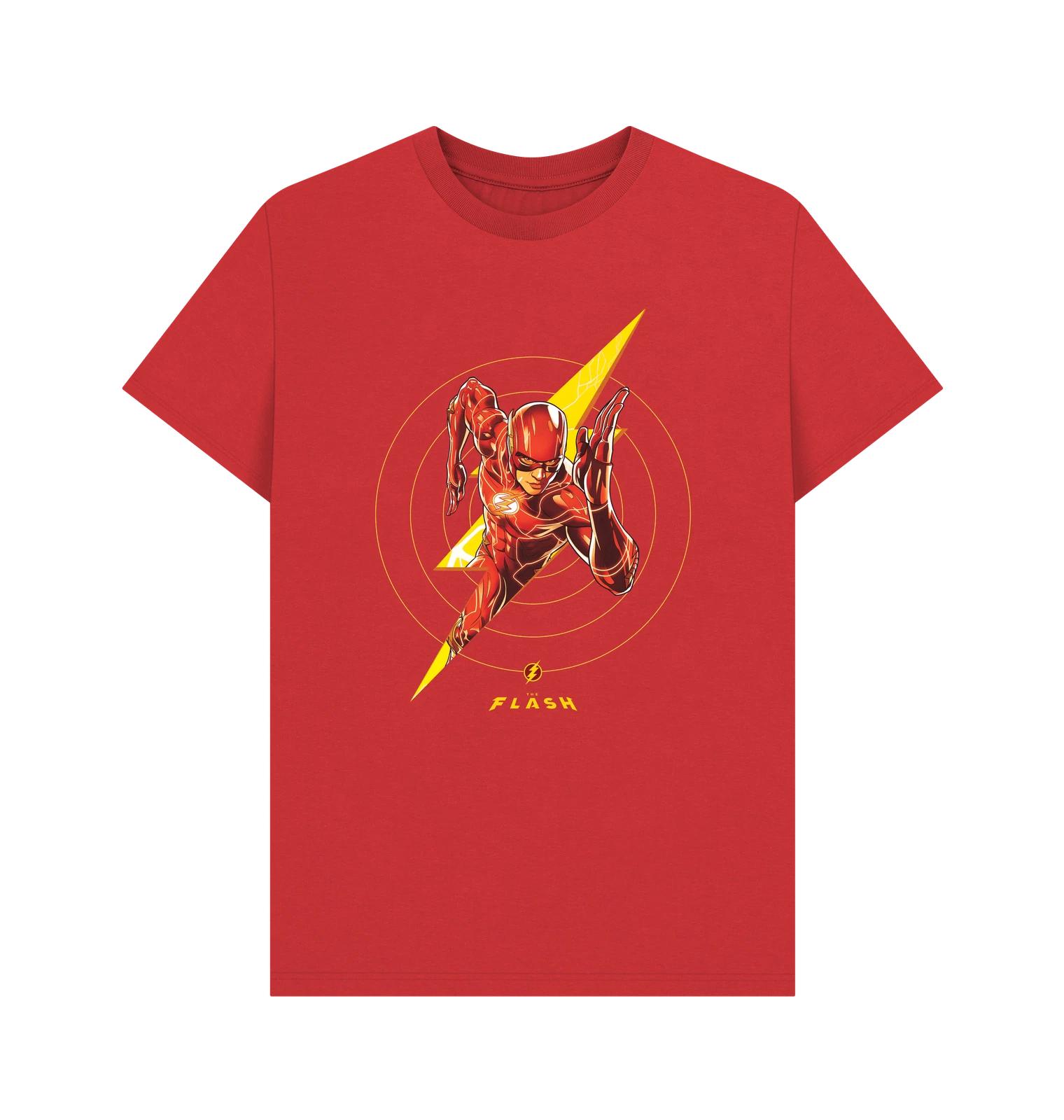 PREMIUM OFFICIAL The Flash The Flash Image Unisex T-Shirt XL