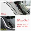 Fog Light Lamp Eyebrow / Handle Bowl / Window Wiper Cover Trim For Jeep Compass 2017 -  ABS Chrome Accessories Exterior Kit