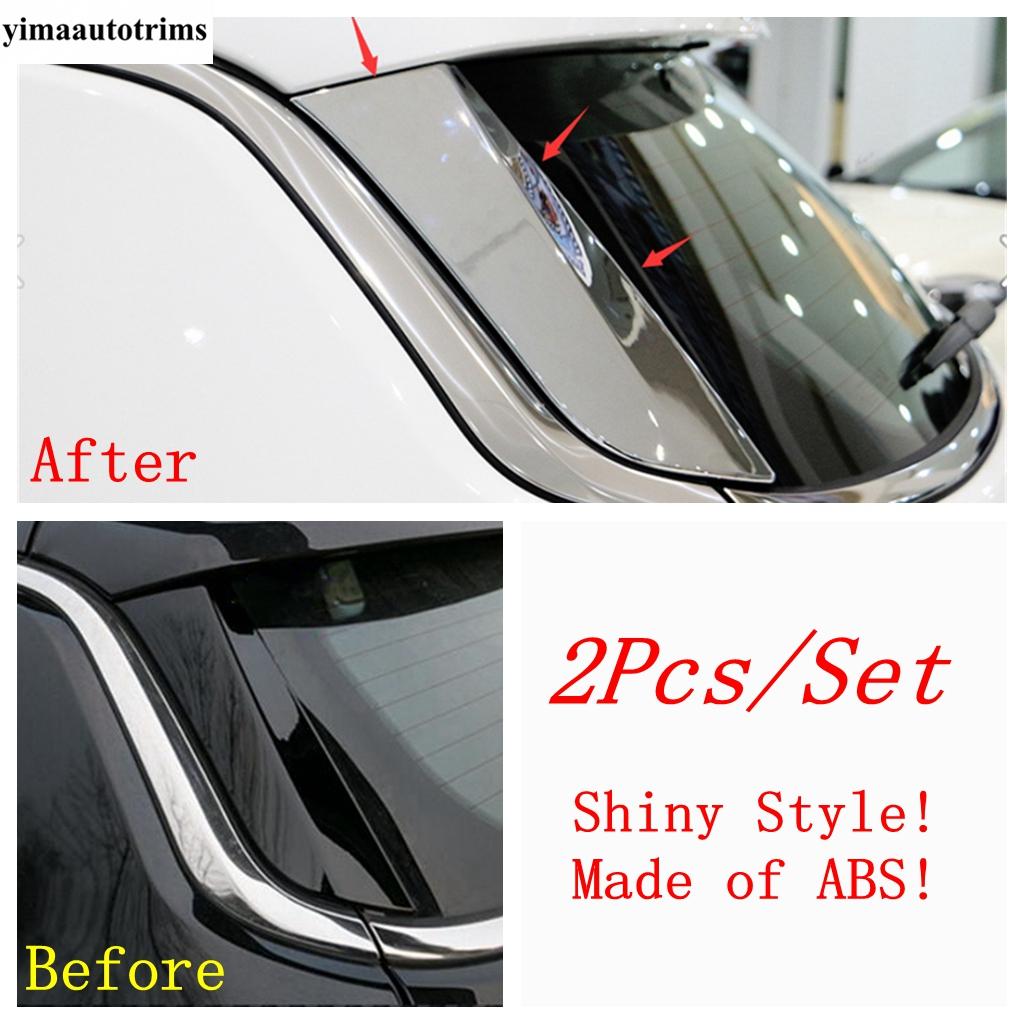Fog Light Lamp Eyebrow / Handle Bowl / Window Wiper Cover Trim For Jeep Compass 2017 - ABS Chrome Accessories Exterior Kit