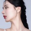Earrings Fashion Everything Sweet Cool Wind Fashion Diamond Star Moon Earrings Gradient Zircon Starmoon Earrings