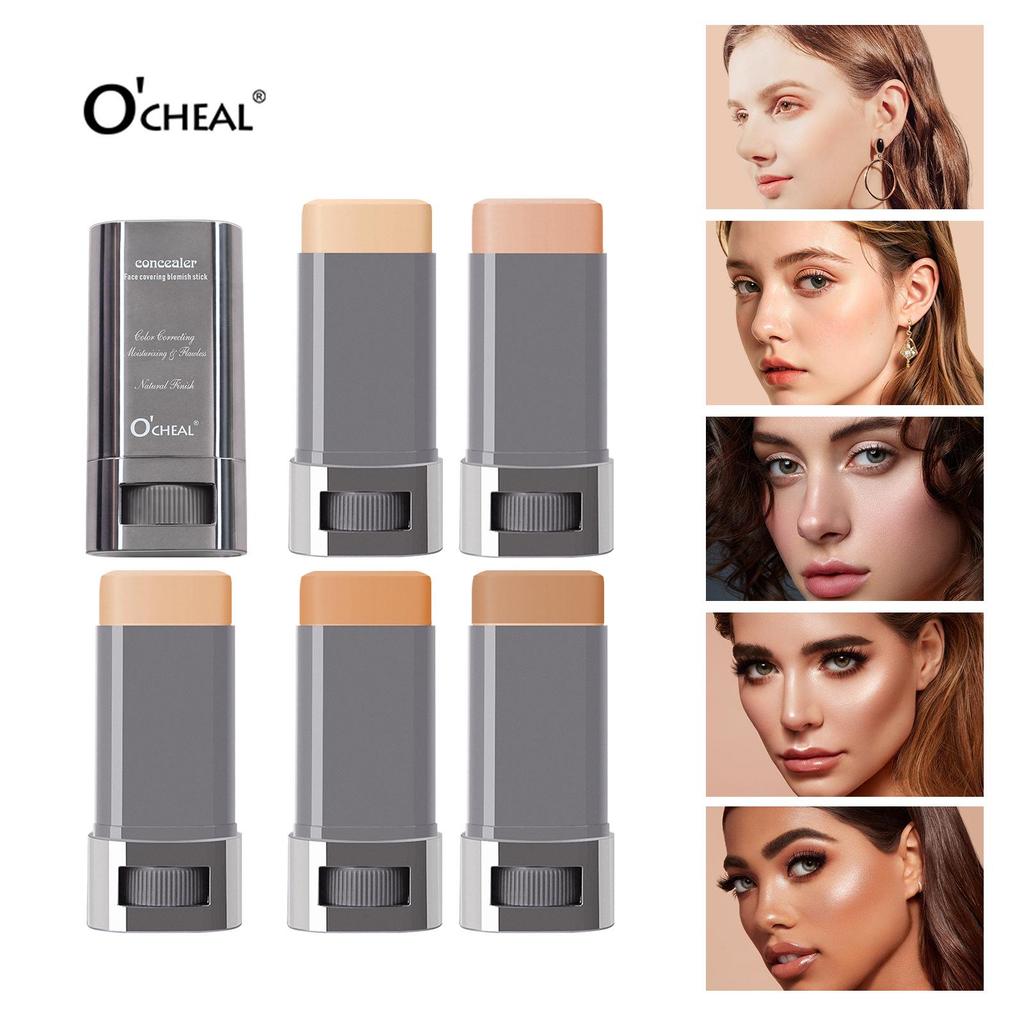 Base de maquillaje correctora en stick natural de larga duración Ou Qian Ya